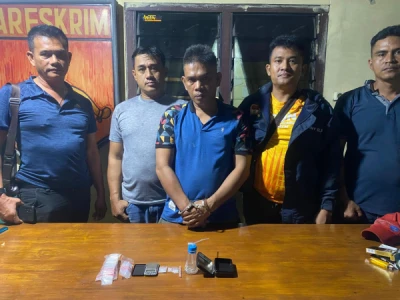 Alin Diamanakan Unit Reskrim Polsek Bosar Maligas dan Sita 1,92 Gram Sabu - DigitalMediaPublic